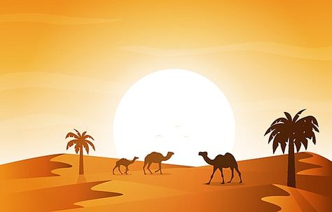 vector,modern,orange,landscape,outdoor,sky,art,view,illustration,scenery,palm,walk,silhouette,design,flat,dune,shadow,ray,simple,religion,bird,panorama,muslim,tree,islam,creative,afternoon,arab,animal,sand,date,background,sun,style,arabic,nature,arabian,light,element,islamic,poster,sunset,morning,religious,culture,caravan,moslem,graphic,camel,desert,desert powerpoint,sunset powerpoint,islamic powerpoint,culture powerpoint Arab Background, Arabic Desert, Track Food, Camels Illustration, Islamic Background Vector, Desert Drawing, Orange Landscape, Culture Illustration, Desert Background