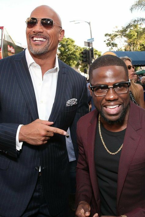 Kevin Hart And Dwayne Johnson, Dwayne Johnson And Kevin Hart, Kevin Hart Funny, Dwane Johnson, Dwyane Johnson, Lauren Hashian, Celebrity Film, The Rock Dwayne Johnson, Mtv Movie Awards