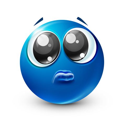 Big Glossy Eyes Facebook Sticker Big Eyes Emoji, Blue Emoji Face, Facebook Sticker, Blue Emojis, Glassy Eyes, Emoji Man, Eyes Meme, Images Emoji, Emoji Face