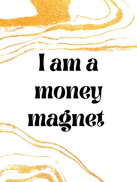 Wealth Affirmations Capricorn Szn, Money Manifestations, Girly Sayings, I Am A Money Magnet, Spiritual Notes, Mom Presents, Radha Raman, Money Manifest, Wealth Manifestation