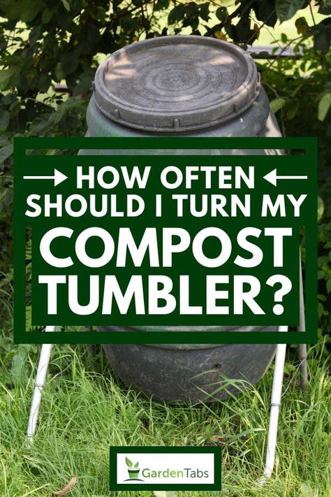 How Often Should I Turn My Compost Tumbler? Diy Compost Tumbler, Compost Barrel, Composting Ideas, Compost Tumbler, Chicken Manure, Diy Compost, How To Make Compost, Healing Garden, Survival Food