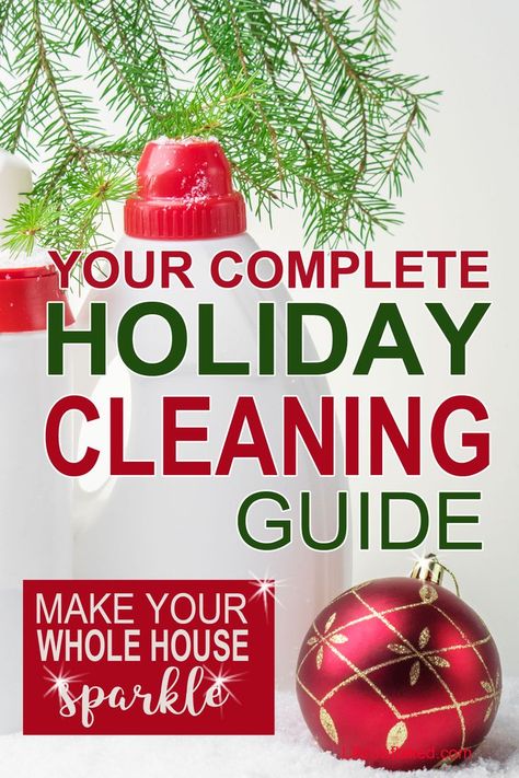 Christmas Cleaning Checklist, Holiday Cleaning Checklist, Christmas Cleaning, Holiday Cleaning, Holiday Checklist, Diy Holiday Cards, Holiday Organization, Get Ready For Christmas, Christmas Prep