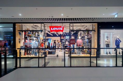 US’ apparel company Levi Strauss & Co reported a 9 per cent decrease in Q2 FY23 net revenues, totalling $1.3 billion. DTC revenues grew by 13-14 per cent, bolstered by e-commerce growth of 20-21 per cent. Wholesale net revenues dropped 22 per cent YoY. However, the company suffered a net loss of $2 million, down from a net income of $50 million in Q2 FY22. Levis Store, Levis Shop, High Fashion Branding, Jeans Store, Japan Outfit, Lego Pictures, Shop Aesthetic, Expensive Clothes, Bubble Skirt