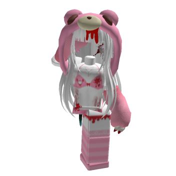 Bear Outfit, Roblox Skins, Gloomy Bear, Roblox Ideas, Roblox 3, Rblx Fits, Avatar Ideas, Bear Outfits, Game Themes