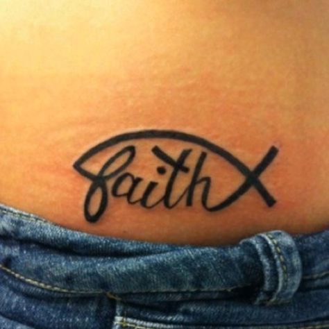 Faith Foot Tattoos, Christian Fish Tattoos, 27 Tattoo, Uv Tattoo, Faith Tattoo, Jesus Tattoo, Religious Tattoos, Geniale Tattoos, Disney Tattoo