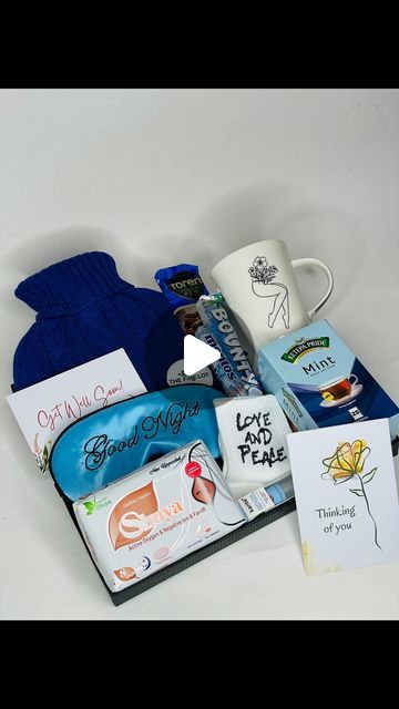 The Fine Lot Online Gift Shop Uganda on Instagram: "Blue themed Period care package. 

Get this for your person at only 170k.

Whatsapp 0784612417 to order.
Catalog link in bio. 

#TheFineLot #Onlinegiftshop #finethingsinside #giftideasuganda #kampala #uganda #periodcare #carepackage #periodcarepackage #bluetheme #giftbox #blueaesthetic #blue" Period Care Package, Period Care, Kampala Uganda, Your Person, Online Gift Shop, Care Packages, Night Love, Online Gift, Care Package