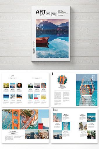 Set of stylish light blue travel magazine pictures#pikbest#Templates Picture Layout Design, Illustration Brochure, Travel Magazine Design, Travel Magazine Layout, Travel Brochure Design, Graphic Design Magazine, What Is Fashion Designing, Magazine Layout Inspiration, Poster Sport