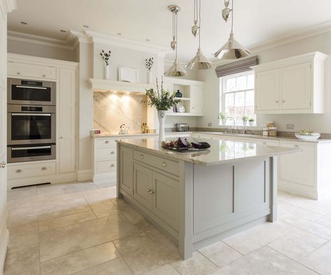 Open Plan Kitchen | Tom Howley Miele Appliances, Cream Kitchen, Family Dining, Luxury Kitchen Design, Kitchen Extension, Kitchen Decorating, Grey Kitchens, Kitchen Diner, Luxury Kitchens