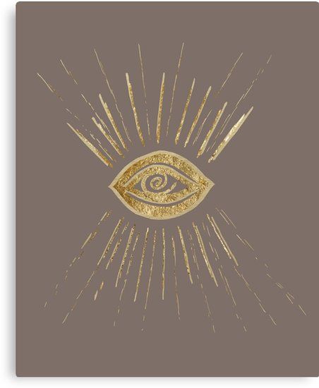 "Evil Eye Gold on Brown #1 #drawing #decor #art " Canvas Print by anitabellajantz | Redbubble Brown Evil Eye Wallpaper, Gold Evil Eye Wallpaper, Evil Eye Art Wallpaper, Eye Art Wallpaper, Evil Eye Art Painting, Evil Eye Artwork, Eye Artwork, Drawing Decor, Hebrew Calligraphy