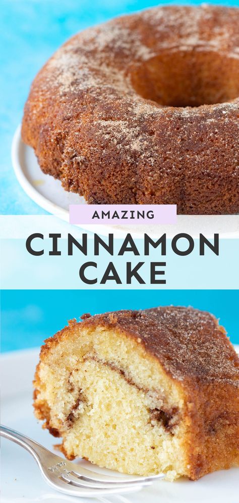 Easy Cinnamon Cake, Cinnamon Cake Recipe, Cinnamon Cake Recipes, Creamsicle Cake, Smores Dessert, Dessert Parfait, Cinnamon Cake, Brownie Desserts, Cinnamon Recipes