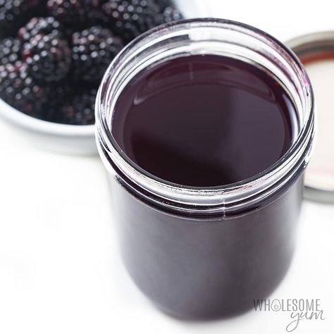 Keto Grape Jelly, Keto Blackberry Jam, Low Sugar Jelly Recipes, Low Carb Blackberry Recipes, Sugar Free Blackberry Jelly Recipe, Keto Jelly Recipes, Sugar Free Jelly Recipes, Black Raspberry Jelly Recipe, Sugar Free Blackberry Jam