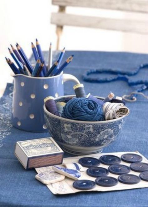 Photo Bleu, Interior Boho, Le Grand Bleu, Azul Indigo, Blue Cottage, Blue Inspiration, Feeling Blue, Love Blue, True Blue