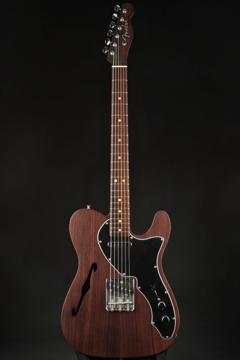 Rosewood Telecaster, Thinline Telecaster, Telecaster Thinline, Guitar Ideas, Guitar Obsession, Guitar Photos, Telecaster Guitar, Guitar Electric, Fender Custom Shop