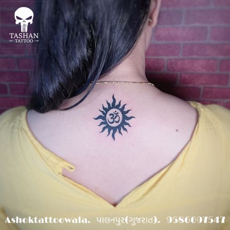 TashanTattoo
AshokTattooWala
S.4.5,Tirupati plaza
Opp. New bus stand
Near gd modi collage
Palanpur (gujrat)
9586697547
9687533310 Panch Tatva Tattoo, Om Tatoos Design, Shiv Tattoo Designs For Women, Om Tattoo Design Women, Sanskrit Tattoos, Om Symbol Tattoo, Classy Tattoos For Women, Butterfly Tattoos On Arm, Charm Tattoo