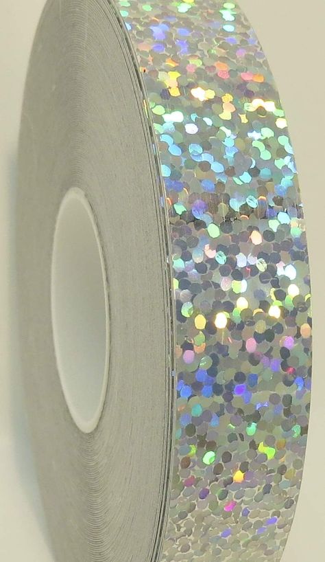 PRICES MAY VARY. This holographic diffraction tape appears to sparkle and change color when moved, or when the viewing angle changes Will stick to most clean, smooth surfaces. It is waterproof, and can be used outdoors. The pattern looks like tiny little sequins Made in USA this tape has sticky adhesive on the back side. A paper liner is peeled off the back to expose the adhesive surface. Often used for automotive, bike and truck graphics and stripes, decorating Hula Hoops, poles, colorguard, cr Truck Graphics, Glitter Tape, Hula Hoops, Paper Liner, Christmas Crafting, Color Guard, Adhesive Tape, Color Change, Christmas Crafts