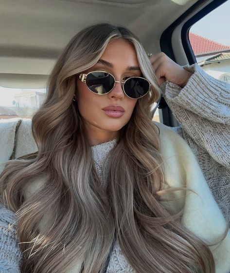 Chasing the sun and soaking in all the vibes ☀️🕶️ Loving these shades for the perfect mix of chic and cool. Shop our sunglass collection now online 💕 Good Morning Goddess, Ash Brown Hair Balayage, Ash Blonde Hair Balayage, Brown Hair Inspiration, Beige Blonde Hair, Sunglass Collection, Dark Blonde Hair Color, My Birthday Month, Brown Hair Inspo