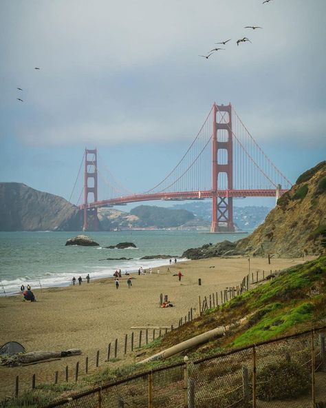 Baker Beach - San Francisco, California Baker Beach San Francisco, San Francisco Bridge, Beach San Francisco, Baker Beach, Like Crazy, Golden Gate Bridge, Nature Pictures, Bay Area, San Francisco