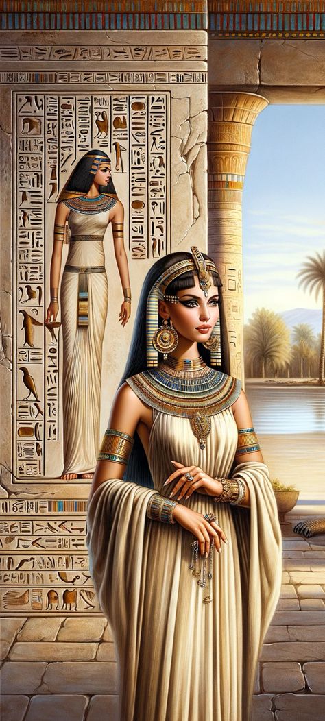 Ancient Egypt Fashion Queens, Egyptian Goddess Dress, Cleopatra Outfit, Ancient Egyptian Dress, Ancient Egyptian Fashion, Cinderella Blue Dress, Egypt Queen, Egyptian Dress, Ancient Egypt Fashion