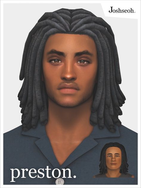 Preston Hair (TS3 to TS4) | Patreon Sims 4 Afro Hair Male, Ts3 To Ts4, Sims 2 Hair, Sims 4 Traits, Sims 4 Cas Mods, Anime Websites, Pelo Sims, Sims 4 Mm Cc, Sims 4 Expansions