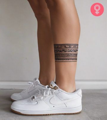 Garter Tattoo Simple, Thigh Garter Tattoo Simple, Leg Band Tattoo, Thigh Garter Tattoo, Leg Band Tattoos, Garter Tattoo, What Will Happen Next, Thigh Garter, Yoga Hands