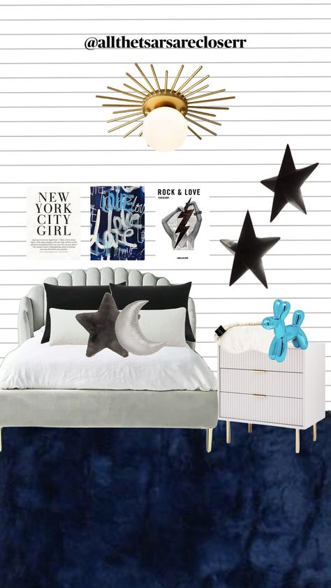 Star Girl Bedroom, Bedroom Ideas Stockholm Style, Room Decor Stockholm Style, Star Girl Bedroom Aesthetic, Room Ideas Stockholm Style, Stockholm Style Room Decor, Stockholm Bedroom Aesthetic, Stargirl Room Aesthetic, Stargirl Bedroom