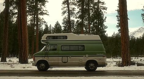 van from heyxnatalie YouTube channel Natalie Lynn Aesthetic, Van Aesthetic Vintage, Rv Life Aesthetic, Van Living Aesthetic, Campervan Aesthetic, Aesthetic Rv, Rv Aesthetic, Camper Aesthetic, Van Aesthetic