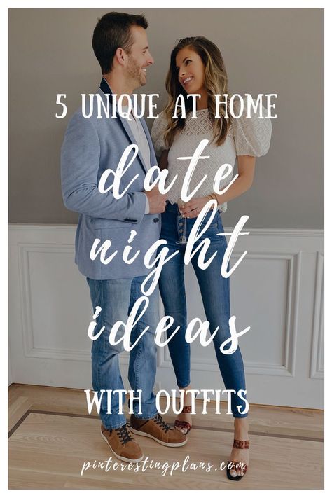 Click to read about these fun at home date night ideas on Pinteresting Plans! I love to get creative at home. These are the best at home date ideas and at home date night you'll find. At home date night ideas romantic are best. These at home date night ideas diy are at home date night ideas creative. These are perfect at home date night ideas for parents. We even show you at home date night outfit you and your spouse could wear for your romantic at home date night idea. #date #night #outfit At Home Outfits Summer, Home Date Night Ideas Romantic, Date Night Ideas Romantic, At Home Date Night Ideas, Home Date Night Ideas, Date Night Outfit Romantic, At Home Date Night, Home Date Night, At Home Dates