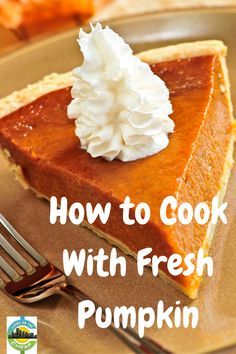 I can't believe how easy it is to use fresh pumpkin. And it's cheap! Pumpkin Fresh Recipes, Pumpkin Recipes With Fresh Pumpkin, Recipes Using Fresh Pumpkin, Pudding Pancakes, Fresh Pumpkin Recipes, Fresh Pumpkin Pie, Pumpkin Cobbler, Cheesecake Muffins, Cooking Pumpkin