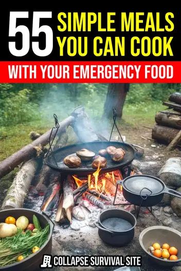 When faced with limited supplies, it's important to get creative. Here are some simple and delicious meal ideas using emergency foods. Food Preparedness, Survival Cooking, Poblano Soup, Prepping Supplies, Free Land, Prepper Food, Preppers Pantry, Frugal Cooking, Emergency Preparedness Food