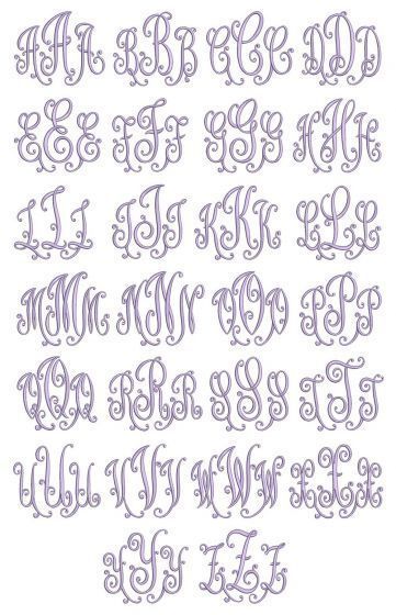 Dazzling Monogram | Embroidery monogram fonts, Free machine embroidery designs, Monogram cross stitch Sew Applique, Letter Pattern Design, Decorative Fonts, Monogram Cross Stitch, Designs By Juju, Machine Embroidery Quilts, Monogram Machine, Unique Monogram, Embroidery Store