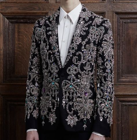 Rhinestone Suit Men, Minimal Video, Lace Blazer Jacket, Black Outfit Men, Blazer Outfits Men, Gala Outfit, Classy Suits, Wedding Outfit Men, Indian Men Fashion