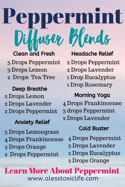 Peppermint Essential Oil Uses, Peppermint Oil Uses, Essential Oil Combinations, Doterra Essential Oils Recipes, Essential Oils For Headaches, Essential Oil Diffuser Blends Recipes, Young Living Essential Oils Recipes, Essential Oils Guide, Essential Oil Spray