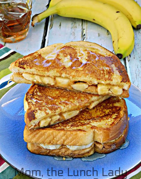 Cottage Meals, Peanut Butter Toast, Banana Toast, Peanut Butter And Banana, Banana Sandwich, Banana French Toast, Fried Bananas, Peanut Butter Sandwich, What's For Dinner