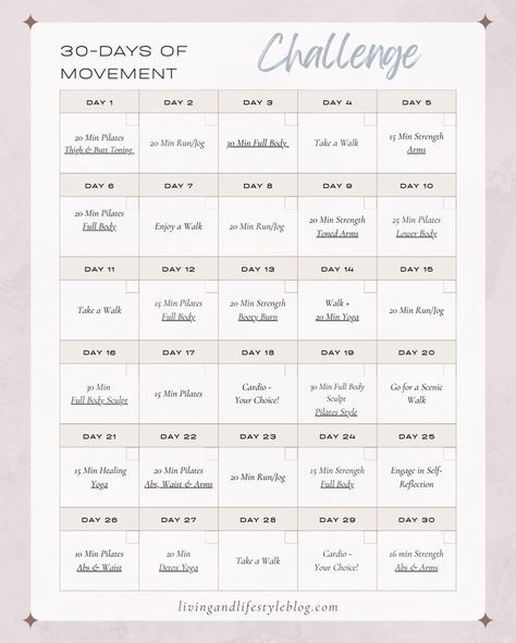 30 Day Movement Challenge, September Edition! Who is with us!? Comment down below and we’ll send you a DM with a copy of an interactive version. Can’t wait to start this journey with you all! . #movement #september #fallvibes #movementchallenge Movement Challenge, Arm Day, 17 Day, Toned Arms, 30 Day, To Start, Take That