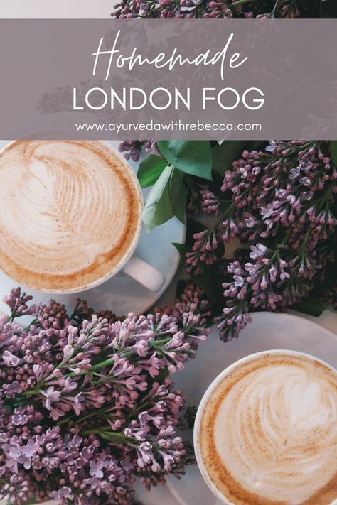 Warm, creamy and comforting, a homemade London Fog will brighten up even the dullest mornings. If you have never heard of a London Fog before, it’s an Earl Grey tea latte. It’s made by combining the tea, steamed milk and a little sweetener. Keep reading for the recipe for how to make a London Fog at home in just a few minutes! London Fog Recipe, Steamed Milk, Frothing Milk, Gluten Free Sugar Free, Grey Tea, Tea Latte, Earl Grey Tea, Milk Frother, Earl Grey