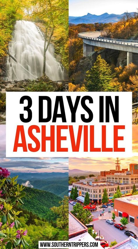 3 Days in Asheville Ashville North Carolina, Things To Do In Asheville, North Carolina Vacations, Road Trip Places, North Carolina Travel, Asheville North Carolina, Beautiful Apartments, Fall Travel, On The Road Again