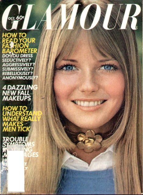 Chery Tiegs c, 1970's. Teenage Magazine, Glamour Magazine Cover, Cheryl Tiegs, Top Modeling Agencies, Patti Hansen, Story Mfg, Super Models, Fashion 1970s, Retro Makeup