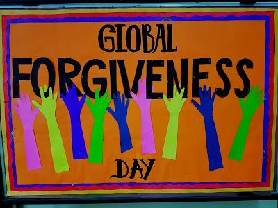 Today is Global Forgiveness Day, It is so wonderful you can let go of the emotional baggage you have been unnesseray carring all this while. Speak to the loved ones and ask for FORGIVENESS or FORGIVE yourself. I believe forgiveness is the best form of love in any relationship. ..The weak can never forgive. Manisha Chaudhary Bulletin Boards For Elementary, Creative Ideas For Kids, Ask For Forgiveness, Art Craft Ideas, Pencil Sketches Easy, Vision Board Ideas, Forgive Yourself, Emotional Baggage, Asking For Forgiveness