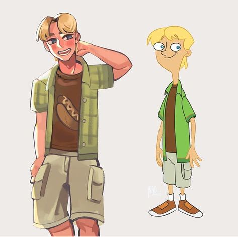 Phineas And Ferb Fanart, Ferb Fanart, Candace And Jeremy, Phineas And Isabella, Phineas E Ferb, Phineas Y Ferb, Disney Theory, Cartoon As Anime, Phineas And Ferb