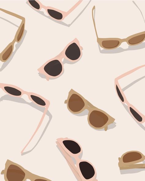 Haidee Digital Illustrations on Instagram: “Some sunglasses for this Sunday 😎 @thedreslyn” Sunglasses Painting, Sunglasses Wallpaper, Sunglasses Drawing, Sunglasses Illustration, Sunglasses Aesthetic, Sunglasses Pink, Sunglasses Logo, Aesthetic Things, Wildest Dreams