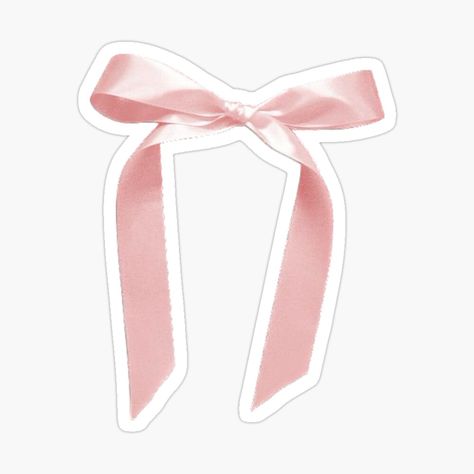 Get my art printed on awesome products. Support me at Redbubble #RBandME: https://www.redbubble.com/i/sticker/Bow-Ribbon-Pink-Sticker-by-vsco-stickers16/156265912.EJUG5?asc=u Vsco Stickers, Adult Stickers, Trendy Bows, Fairy Stickers, Pink Pens, Cute Christmas Wallpaper, Trendy Phone Cases, Stickers Cute, Notebook Stickers