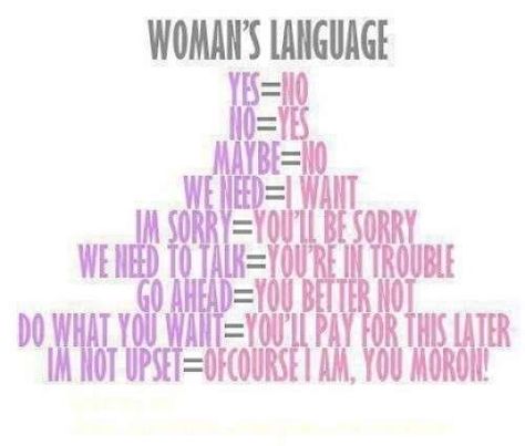 Use clear, direct language and learn to say what you mean. It'll save you time and frustration in many areas of your life. Don't talk in a way that makes people scratch their heads. It's fine to state a problem but complete your thought by stating what you want someone to do about it. For example... Women Logic, Girl Logic, Understanding Women, Women Facts, What Do You Mean, Do What You Want, Go Ahead, Jane Austen, Bones Funny