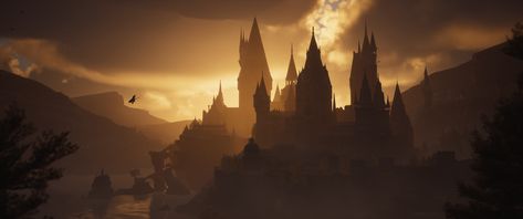 Hogwarts Pc Wallpaper Hd, Fantasy Discord Banner, Hogwarts Aesthetic Banner, Harry Potter Aesthetic Banner, Hogwarts Legacy Background, Landscape Cover Photo, Harry Potter Notion, Hogwarts Background, Harry Potter Header