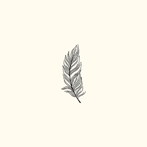 Instagram Highlight Covers Free Black, Feather Line Art, Tattoo Plume, Insta Highlight Cover, Instagram Highlight Covers Free, Earthy Tattoos, Minimalist Instagram, Feather Tattoo Design, Instagram Cover