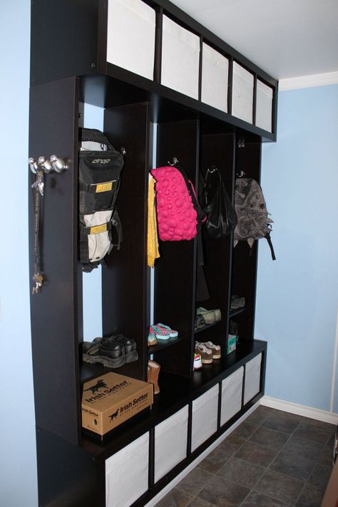 Ikea mudroom hack