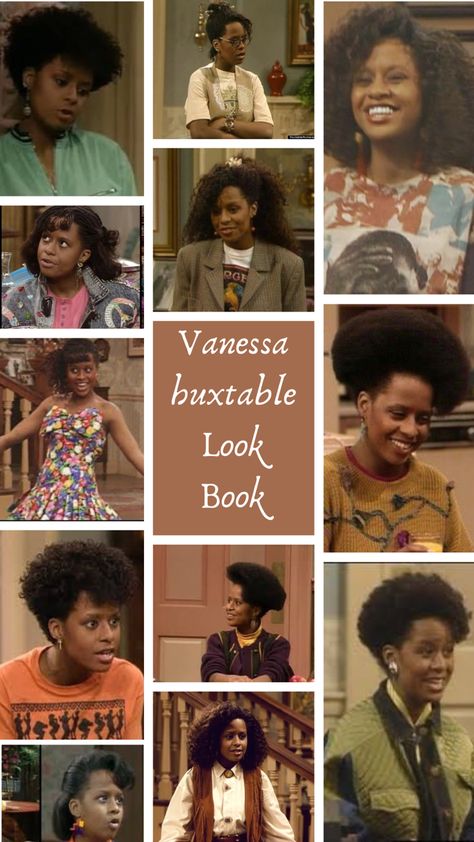 Vanessa Huxtable Iconic fashion and hair looks The Cosby Show Fashion, Denise Huxtable, Black Sitcoms, Cosby Show, The Cosby Show, Patrick Kelly, Teen Movies, Iconic Fashion, Tshirt Ideas