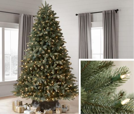 7ft Prelit Christmas Tree, Home Depot Christmas Trees, Prelit Christmas Tree, Realistic Christmas Trees, Realistic Artificial Christmas Trees, Artificial Christmas Trees, Artificial Christmas Tree, Holiday Decorations, Christmas Trees