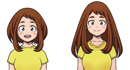 Uraraka Long Hair, Trending Images, My Hero Academia Shouto, Ochako Uraraka, Longer Hair, Know Your Meme, Art Reference Photos, My Hero, Manga Girl