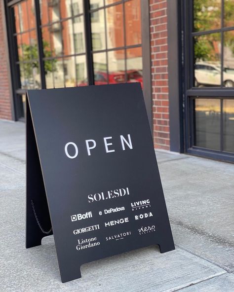 Open Business Sign, Grand Opening Sign, We Are Open Sign Shops, We're Open Sign Business, Business Signs Outdoor Signage Cafe, We’re Open For Business Sign, A Frame Signs, Sidewalk Sign, Sandwich Board