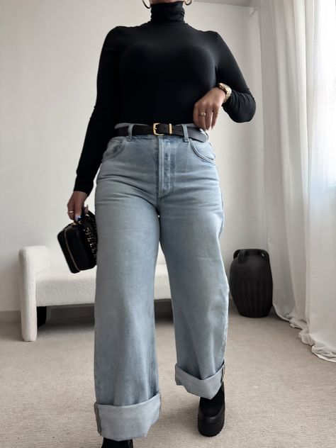 Shop Turtleneck Thong Bodysuit and other curated products on LTK, the easiest way to shop everything from your favorite creators. Turtleneck Outfit Casual, Black Turtleneck Outfit, Turtleneck Outfits, Turtleneck Outfit, Velvet Bodysuit, Long Torso, Black Turtleneck, Work Outfits Women, Outfits Women